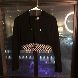 Cropped hoodie